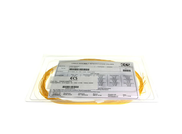 ECS Pigtail LC/UPC SM 1,5m 12-pack G652D 